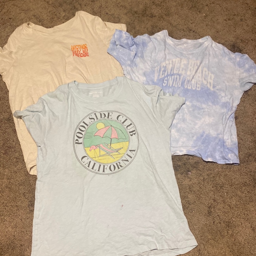 Pack of three tee shirts